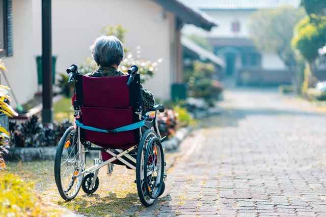 retirement in wheelchair